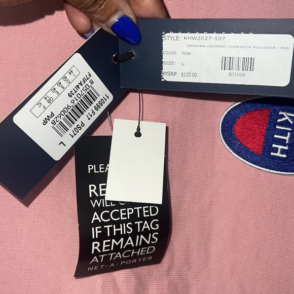 NO OFFERS - 💗 KITH CHAMPION CREW NECK PULLOVER & SWEAT PANTS - Picture 5 of 9